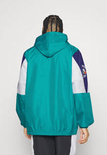 Load image into Gallery viewer, Mitchell &amp; Ness Charlotte Hornets Full Zip Windbreaker