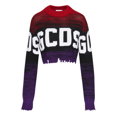 GCDS Woman Logo Degradè Sweater