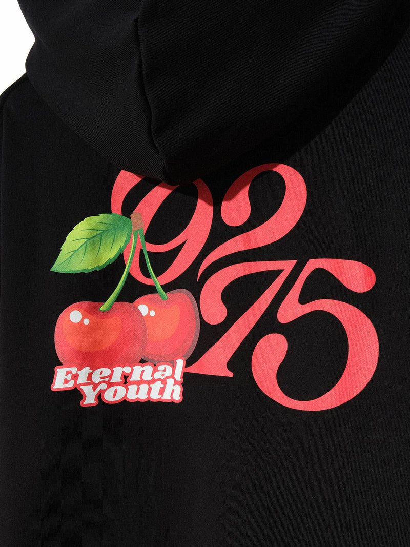 0275 Hoodie Cherry White