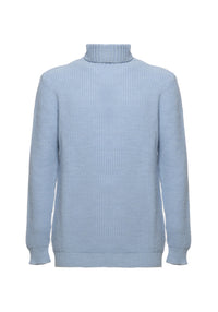 Family First Turtleneck Light Blue