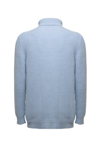 Family First Turtleneck Light Blue