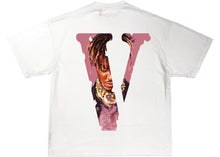 Load image into Gallery viewer, Juice Wrld x Vlone Legends Never Die T-Shirt White