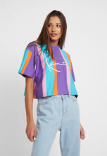 Load image into Gallery viewer, KARL KANI FW19 Woman SIGNATURE STRIPES TEE - T-shirt