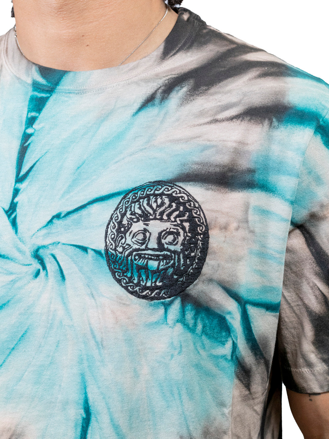 Danilo Paura Susan Embroidery T-shirt Turquoise