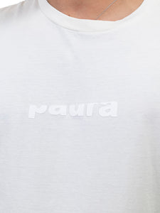 Paura Regular Basic T-shirt White