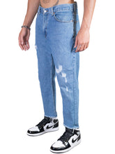 Carica l&#39;immagine nel visualizzatore di Gallery, LEVI&#39;S 501 Man Jeans Revisited Blue Washed