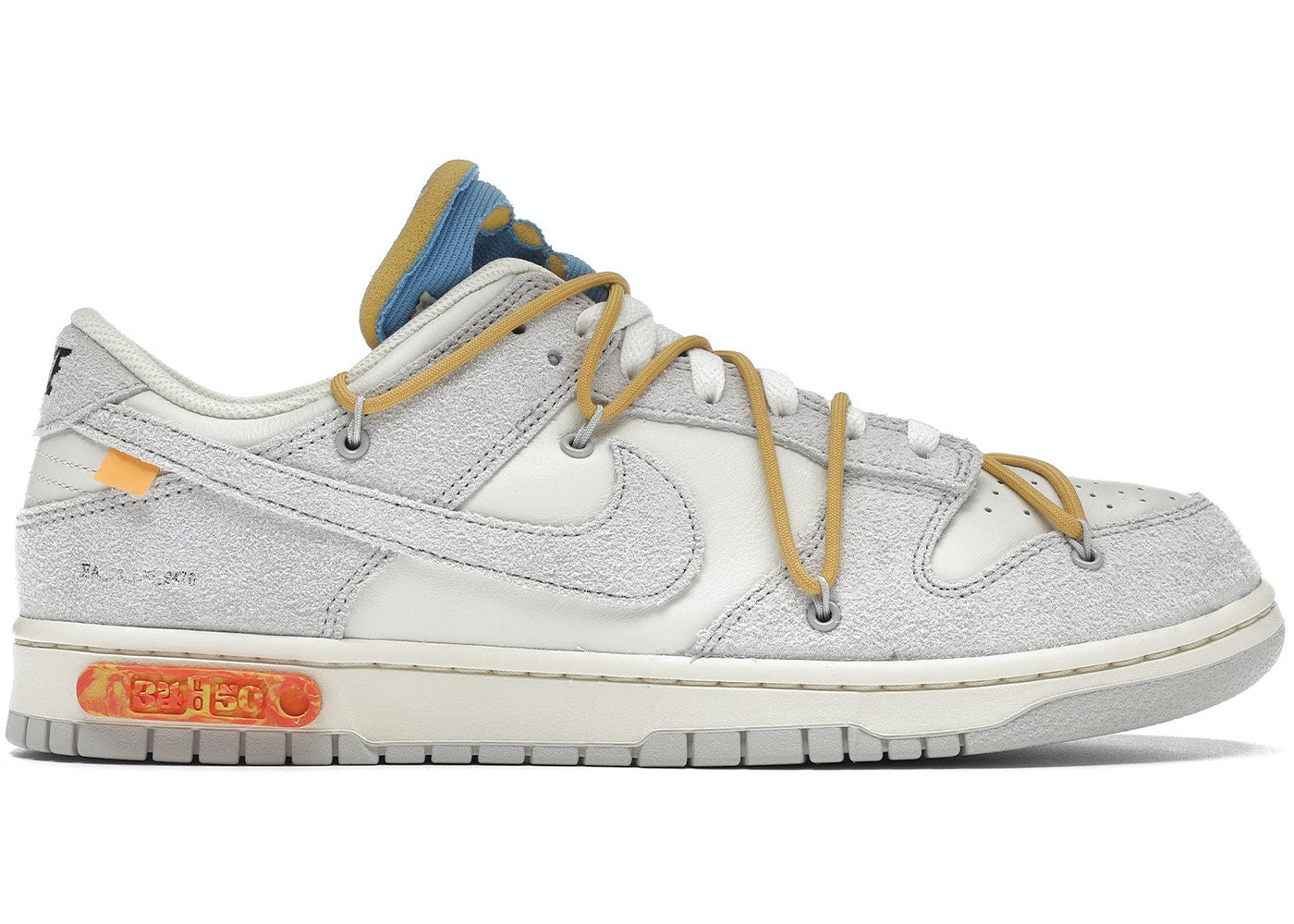 Nike Dunk Low Off-White Lot 34 / 50 – BASECESENA