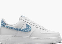Load image into Gallery viewer, Nike Air Force 1 Low &#39;07 White Worn Blue Paisley Bandana (W)