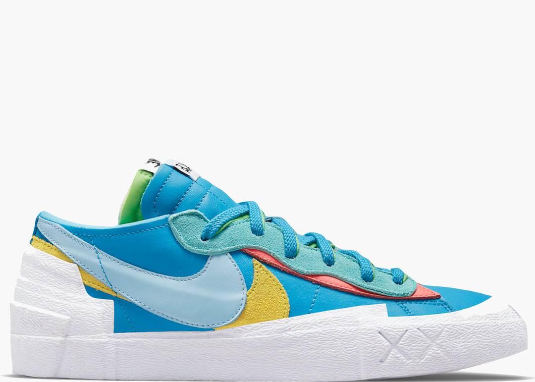 Nike Blazer Low Sacai Kaws Blue