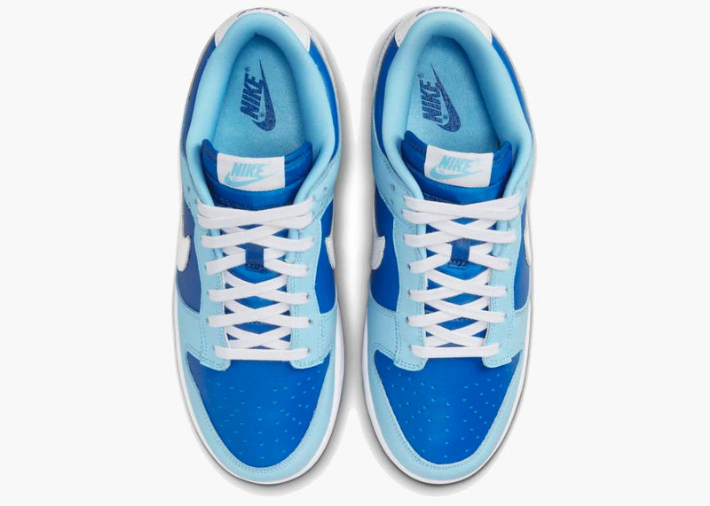 Nike Dunk Low Retro QS Flash White Argon Blue Flash