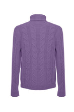 Load image into Gallery viewer, Family First Turtleneck Purple