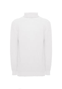 Family First Turtleneck Pure White