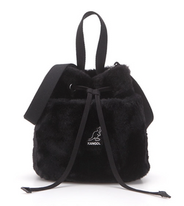 Kangol Teddy Bucket Bag Black