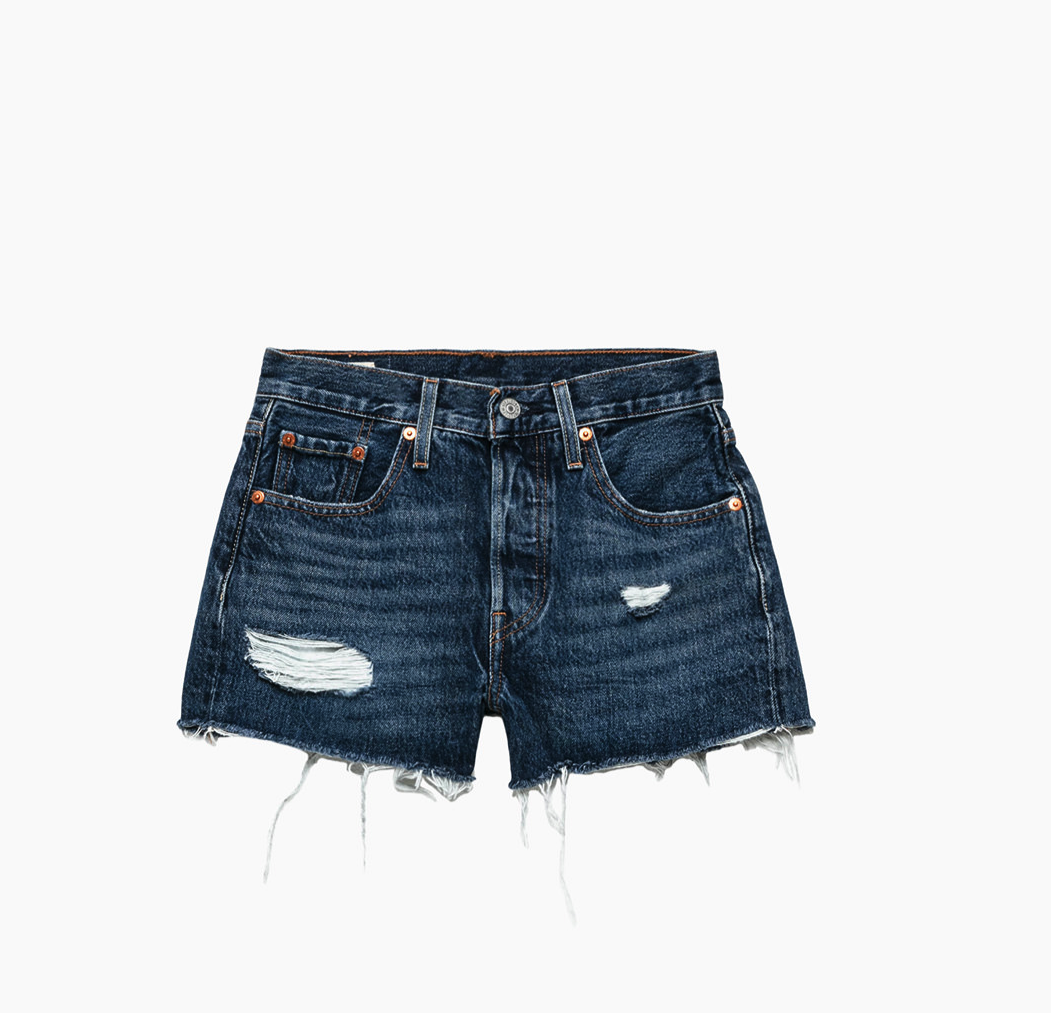 LEVI'S 501 Short Donna Jeans Blue