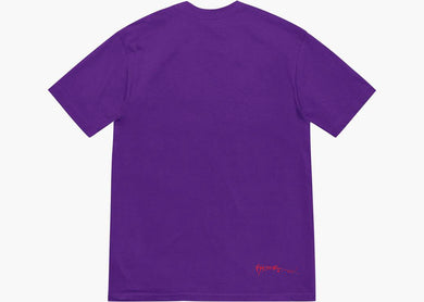 Ralph Steadman Box Logo Tee Purple