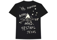 Travis Scott Look Mom I Can Fly Festival Tee Black