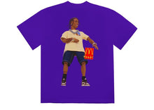 Carica l&#39;immagine nel visualizzatore di Gallery, Travis Scott x McDonald&#39;s Action Figure Series T-Shirt Purple