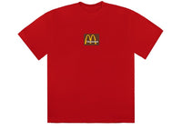 Travis Scott x McDonald's Sesame Inv III T-Shirt Red