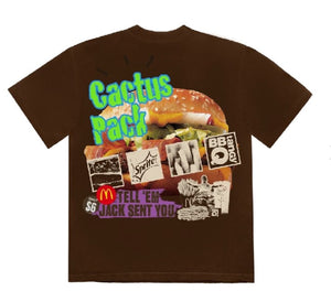 Travis Scott x McDonald's Cactus Pack Vintage Promo T-Shirt Brown