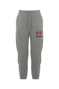 Family First Sweatpants Grey I Love