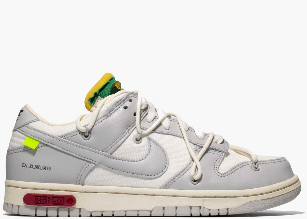 Nike Dunk Low Off-White Lot 25 / 50