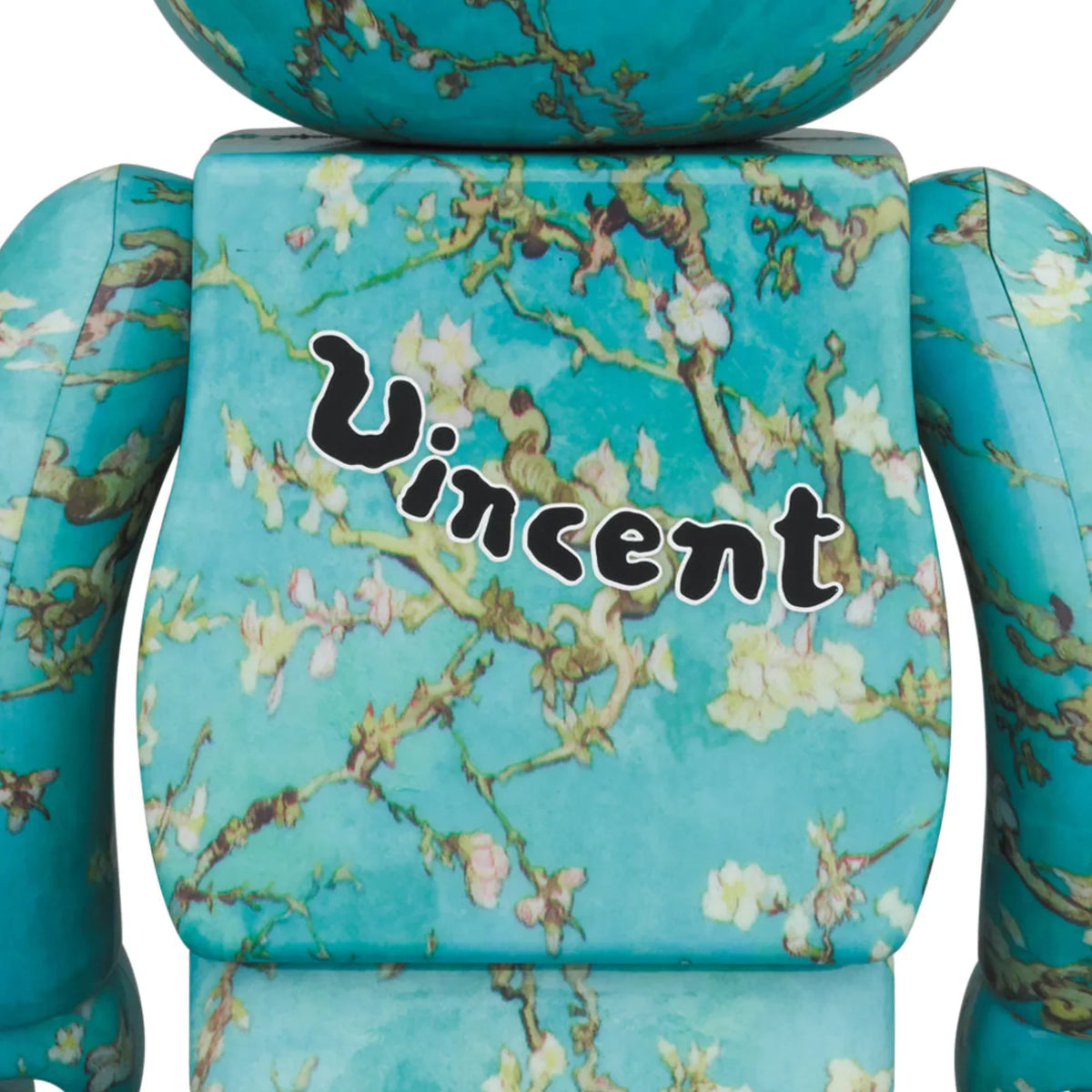 BEARBRICK 400% + 100% Van Gogh Almond Blossoms