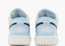 Load image into Gallery viewer, Nike Air Jordan 1 Low Ice Blue Black (GS)