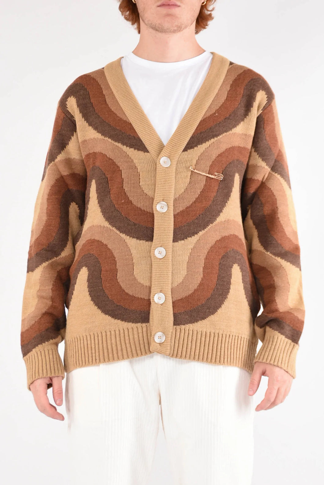 Family First Cardigan Onde