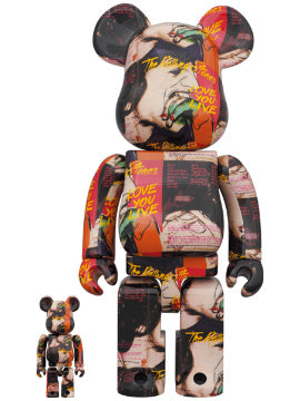(PREORDER) BE@RBRICK 400% WARHOL X THE ROLLING STONES LOVE YOU LIVE 2-PACK