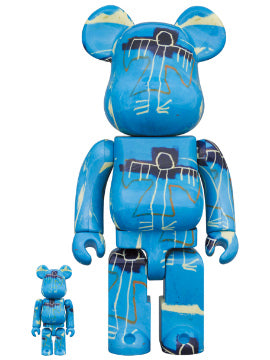 (PREORDER) BE@RBRICK 400% JEAN-MICHEL BASQUIAT #9 2-PACK 