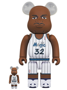 Medicom Toy Bearbrick 400% Shaquille O'neal 2-pack