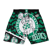 Mitchell &amp; Ness Nba Boston Celtics Jumbrotron Sublimated Short 