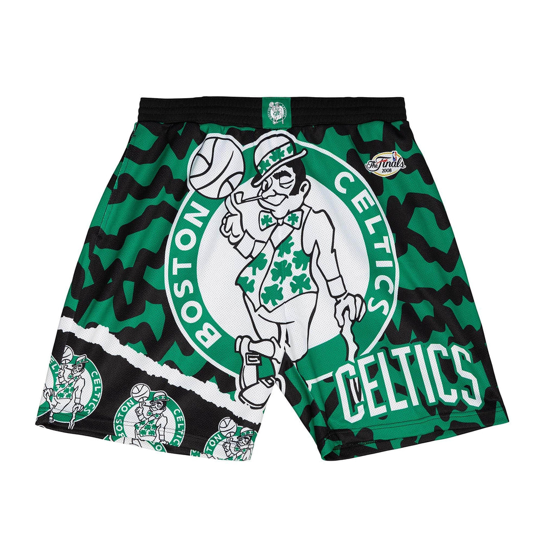 Mitchell & Ness Nba  Boston Celtics Jumbrotron Sublimated Short
