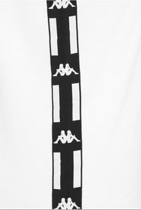 SS20 Kappa BARWA T-shirt Stampa Black / White