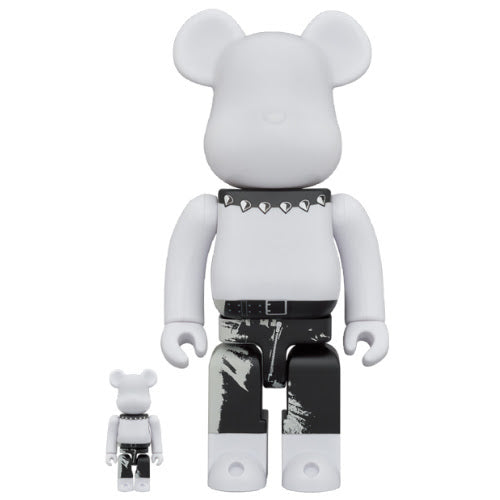 (PREORDER)BEARBRICK 400% WARHOL X THE ROLLING STONES STICKY FINGERS 2-PACK