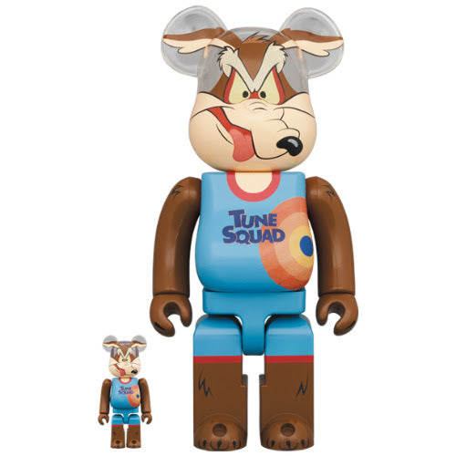 (PREORDER) BEARBRICK 400% SPACE JAM 2 WILE E. COYOTE 2-PACK