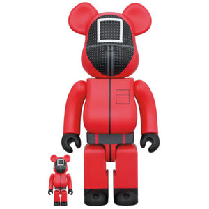 (PREORDER) BEARBRICK 400% SQUID GAME MANAGER 2-PACK