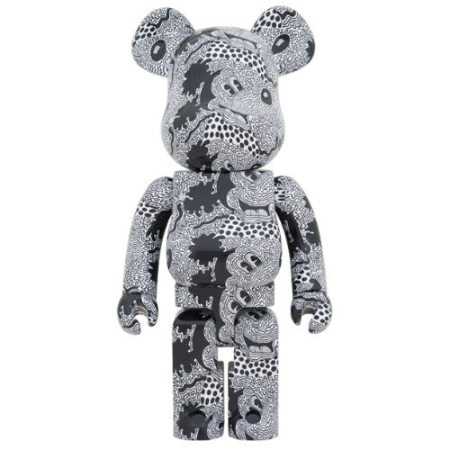 BEARBRICK 1000% KEITH HARING MICKEY MOUSE