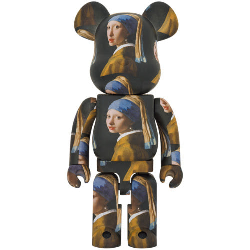 BE@RBRICK 1000% VERMEER GIRL WITH A PEARL EARRING