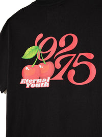 0275 Tshirt Cherry Black