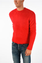 Load image into Gallery viewer, Danilo Paura Tevrat Mohair Crewneck Red