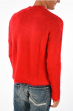 Load image into Gallery viewer, Danilo Paura Tevrat Mohair Crewneck Red